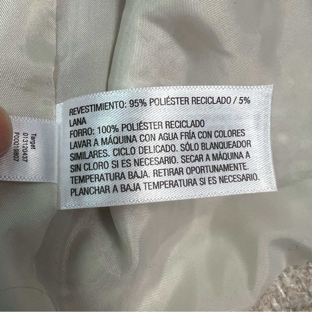 Universal Thread Women’s Cream Winter Coat Size XL - Picture 8 of 9